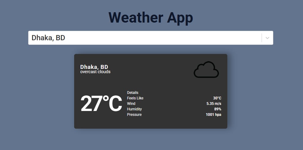 Weather App